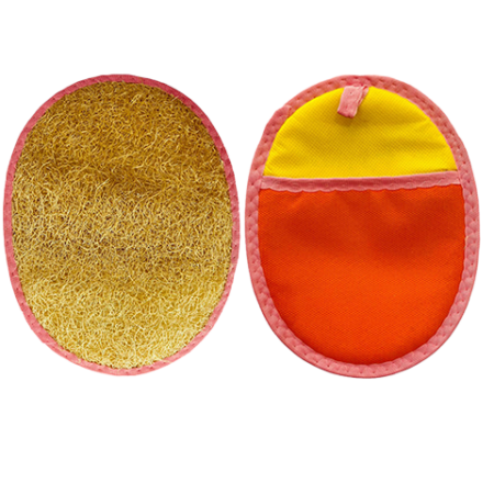Bucha Vegetal Oval c/ Saboneteira