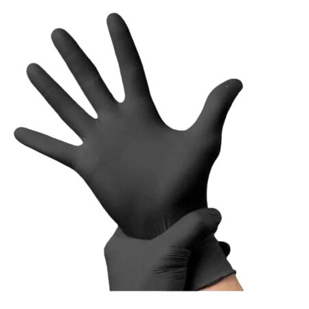 LUVA BLACK PAR- HIPOALERGINICA C/10 UN